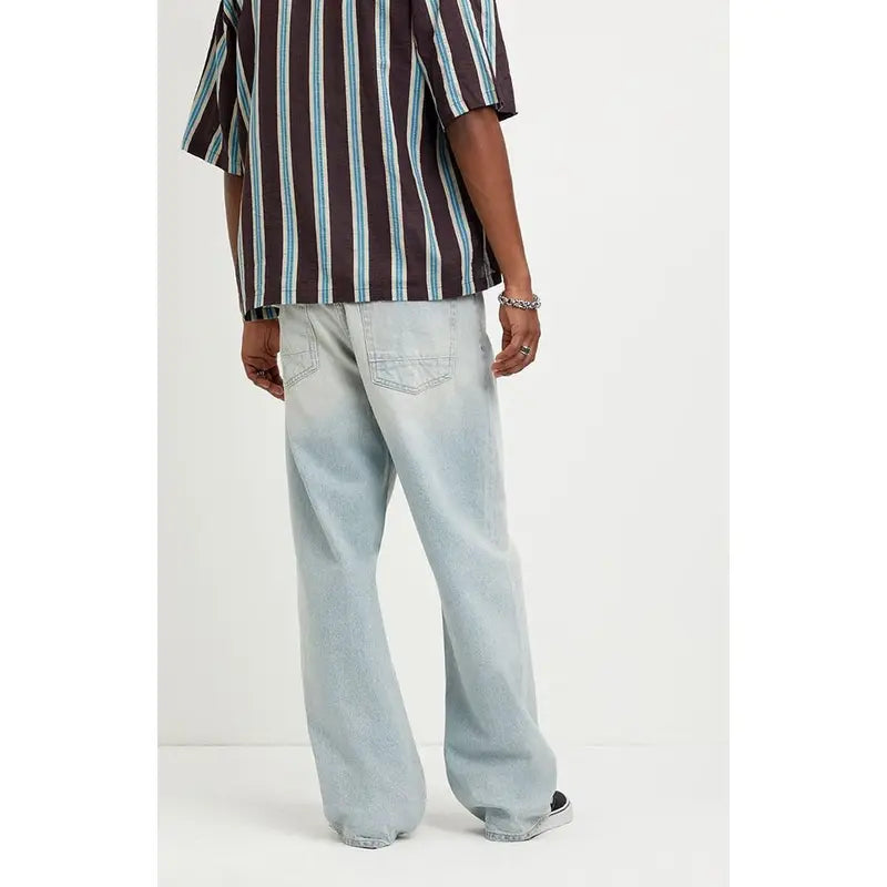 Pacsun Men's Dylan Baggy Jeans Light Wash Tinted