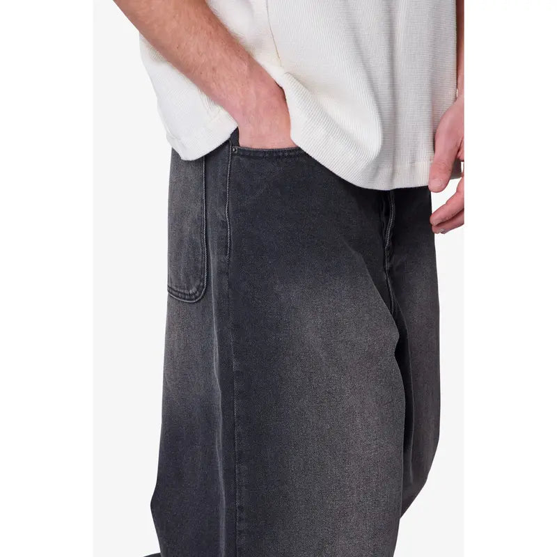 mnml Baggy Washed Rave Denim - Vintage Black