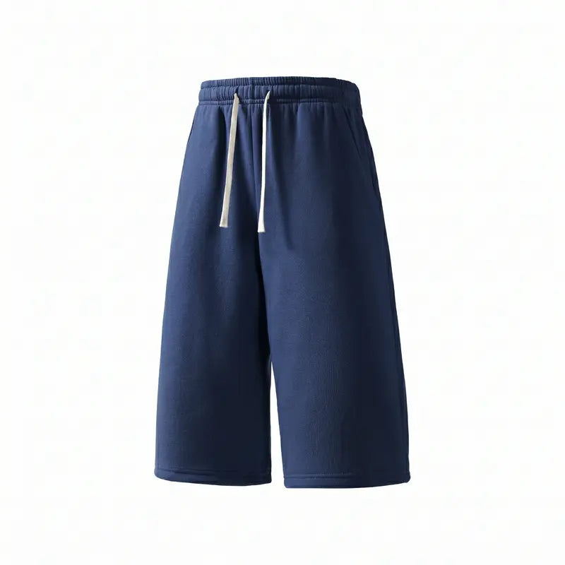 4PCS Men’s 7-Inch Casual Sweat Shorts + Free Socks, Loose Drawstring Workout Shorts, Multicolor,summervibes
