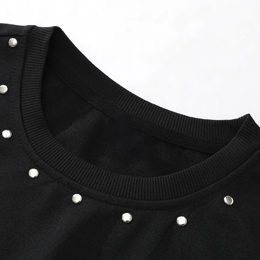 Men's Casual Vest Crewneck Rhinestone Flame Stars, Loose Fit Graphic Design, Perfect for Work Pants and Shorts, Stylish Daily Wear, Menswear