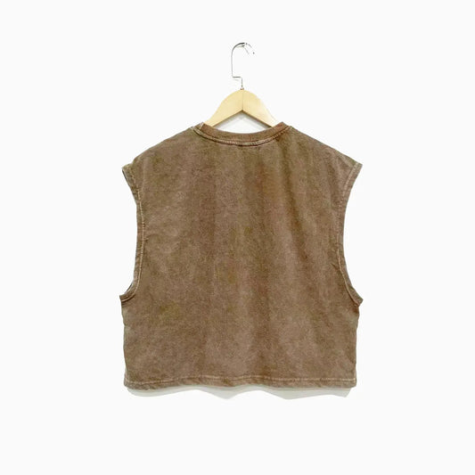 Men's Cotton Loose Fitting Vest, Tops, Round Neck, Sleeveless, Loose Fit, Oversize, Animal Print, Street Style, Casual, Summer Vest, All Seasons, Unisex Design, High-Quality Material