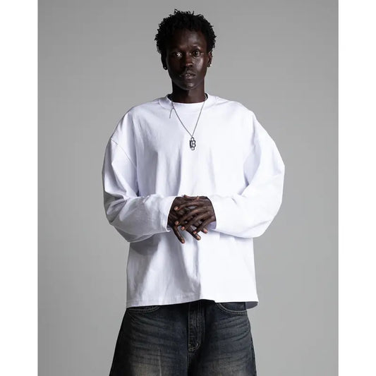 Oversized Long Sleeve Streetwear Round Neck