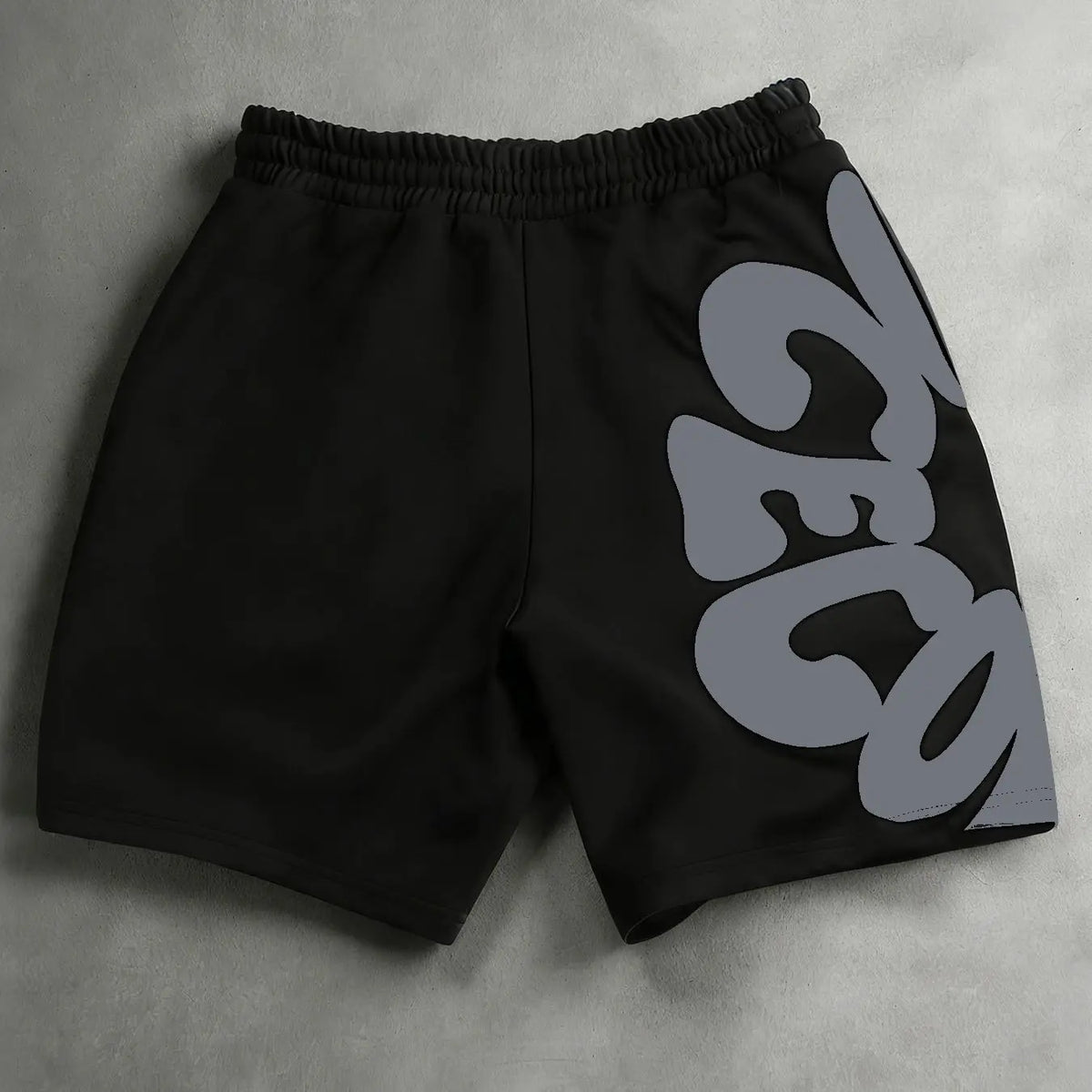 Men's Summer Loose-Fit Letter Print Daily Casual Shorts, American Street Style Sporty Five-Quarter Pants, Casual Clothing for Men, Summer Fashion Shorts