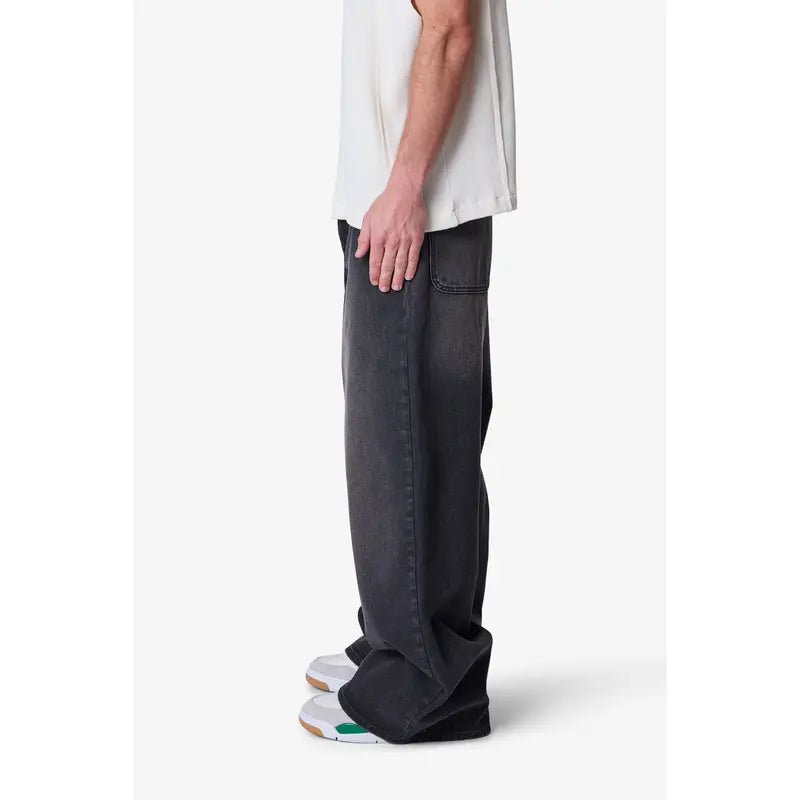 mnml Baggy Washed Rave Denim - Vintage Black