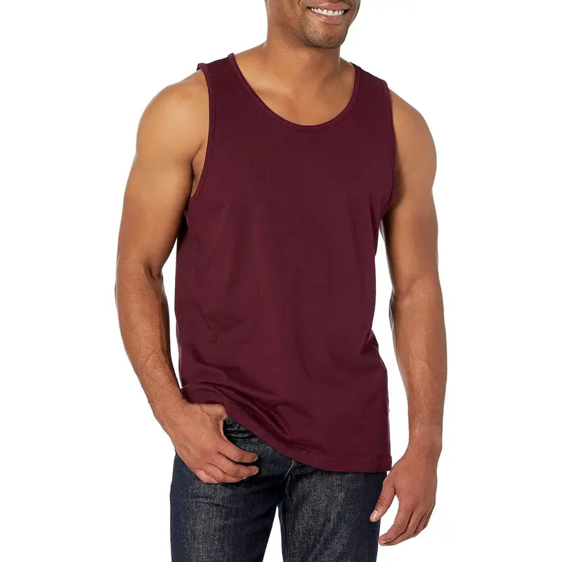 Men'S Tank Top, Regular-Fit Undershirt