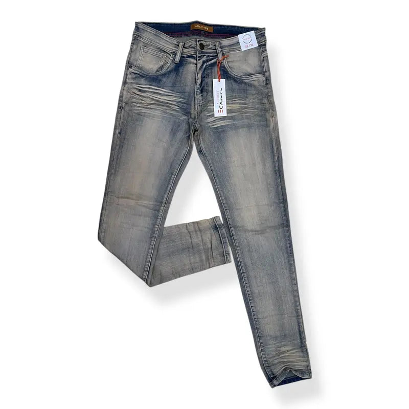 PC05 - Core Washed Clean Look Slim-Fit Stretch Jeans