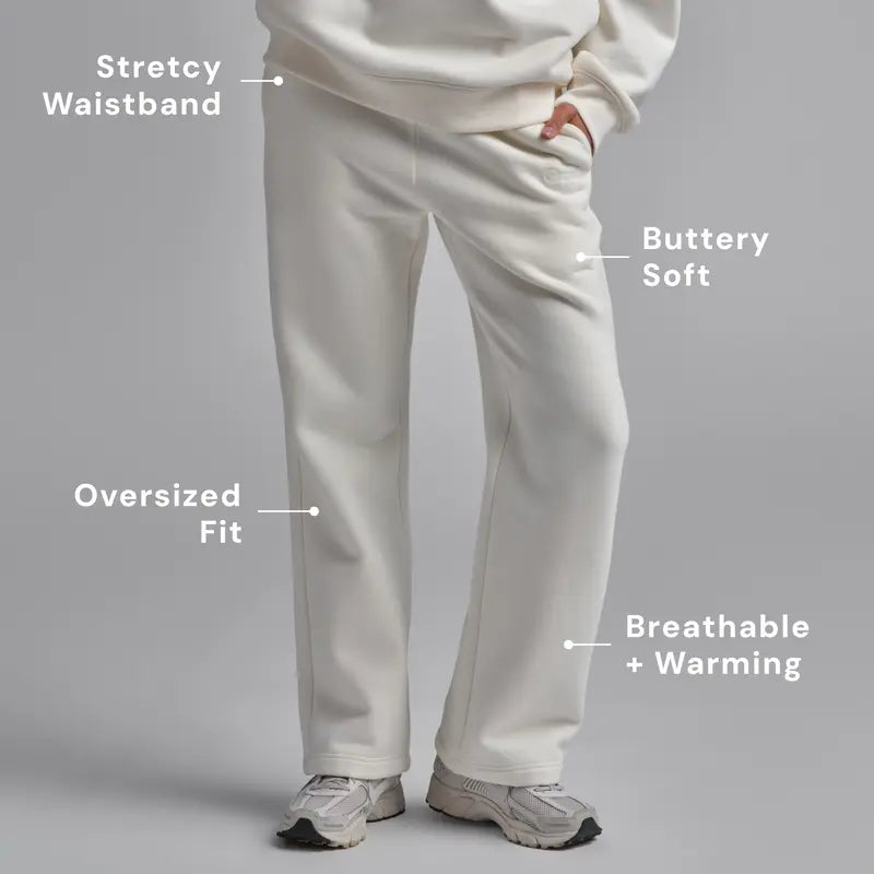 Comfrt | Signature Straight Leg Sweatpants | Elevated Soft Loungewear Pants