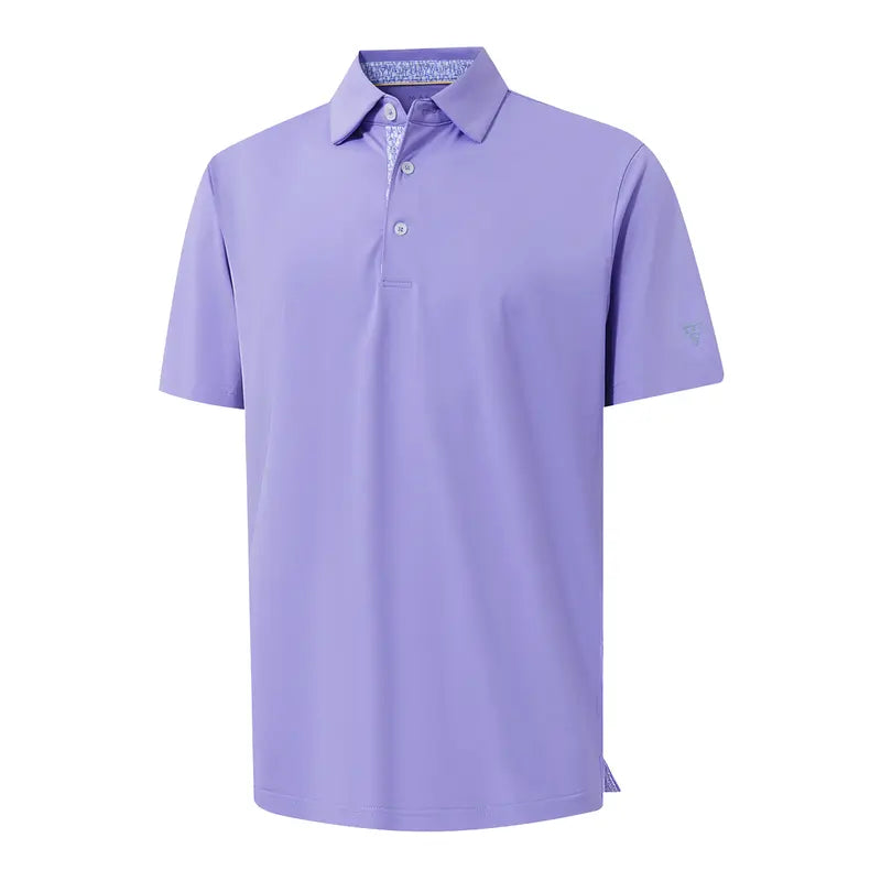 MAELREG Mens Polo Shirts Short Casual Dry Fit Performance Designed Collared Golf Polo Shirts for Men Plus Size Men's Tops