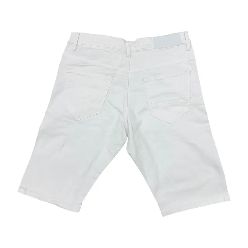 SC02 - Core Twill Ripped Slim-Fit Stretch Shorts