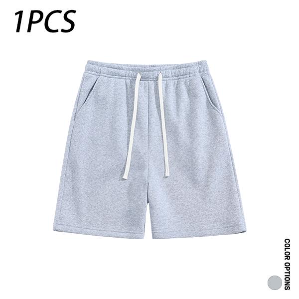 Pack of 4 men’s casual shorts featuring a drawstring waist; skin-friendly, breathable, and versatile. Summer loose fit for everyday wear, leisure, sports, and fitness.summervibes