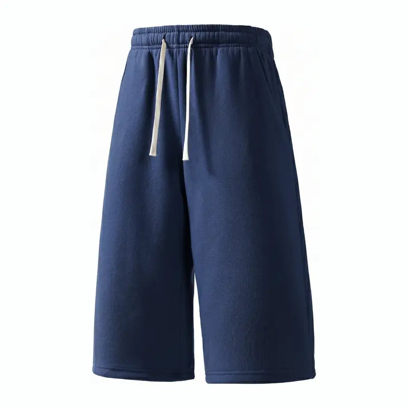 4PCS Men’s 7-Inch Casual Sweat Shorts + Free Socks, Loose Drawstring Workout Shorts, Multicolor,summervibes