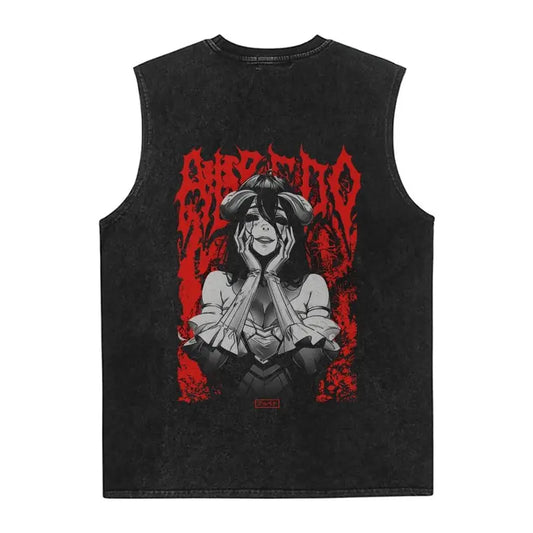 Vintage Washed Tank 90s Graphic Sleeveless Tank Tops Men Vest Streetwear Outfits Men Vacation Outfits Sleeveless Shirt
