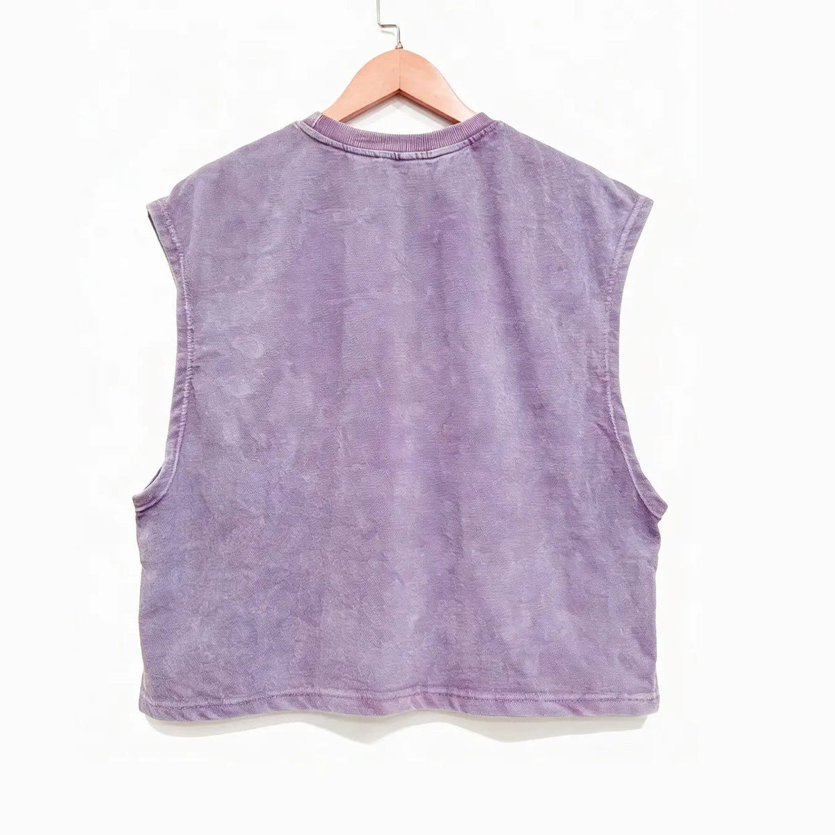 Fashion Tiger Print Cotton Vest, Loose-Fit Round Neck Sleeveless Top, Breathable Summer Essential, Street Style, All-Season Wear, Graphic Sleeveless Vest