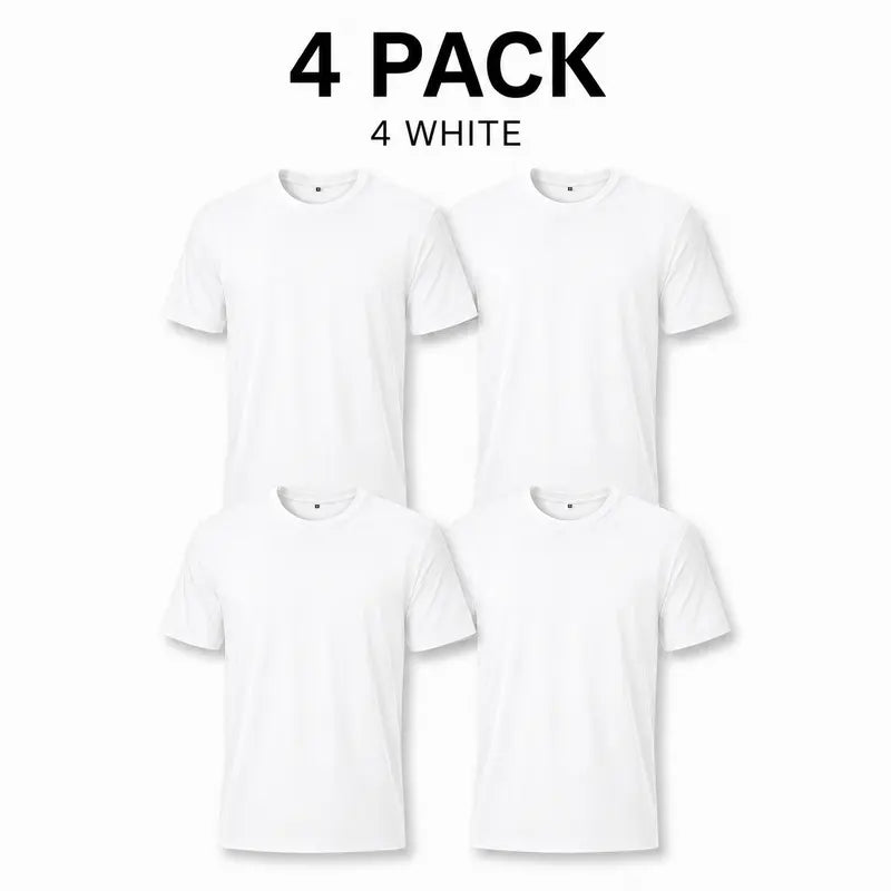Men's Basic Cotton T-Shirts 10-Pack ($34.99) - Unisex Loose Soft Shortsleeve Crew Neck Tops, Aesthetic Minimal Streetwear, Summer Layering Essentials (2 Black, 2 White & 6 Mixed Colors)