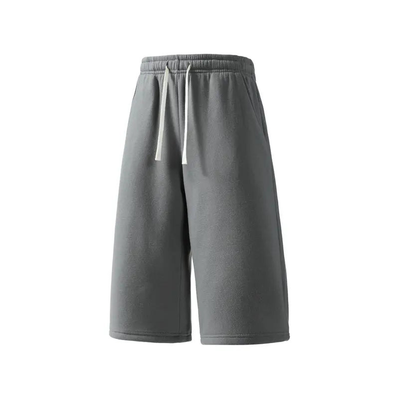 4PCS Men’s 7-Inch Casual Sweat Shorts + Free Socks, Loose Drawstring Workout Shorts, Multicolor,summervibes