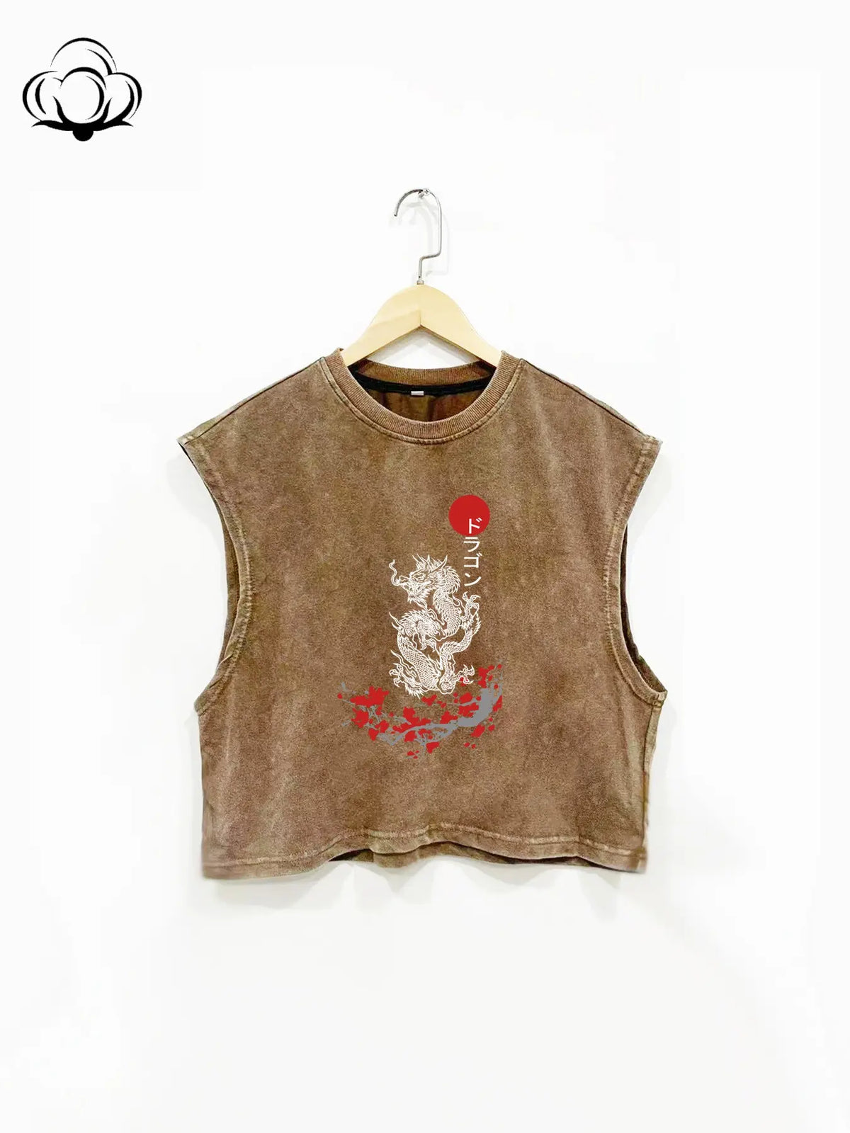 Men's Cotton Loose Fitting Vest, Tops, Round Neck, Sleeveless, Loose Fit, Oversize, Animal Print, Street Style, Casual, Summer Vest, All Seasons, Unisex Design, High-Quality Material