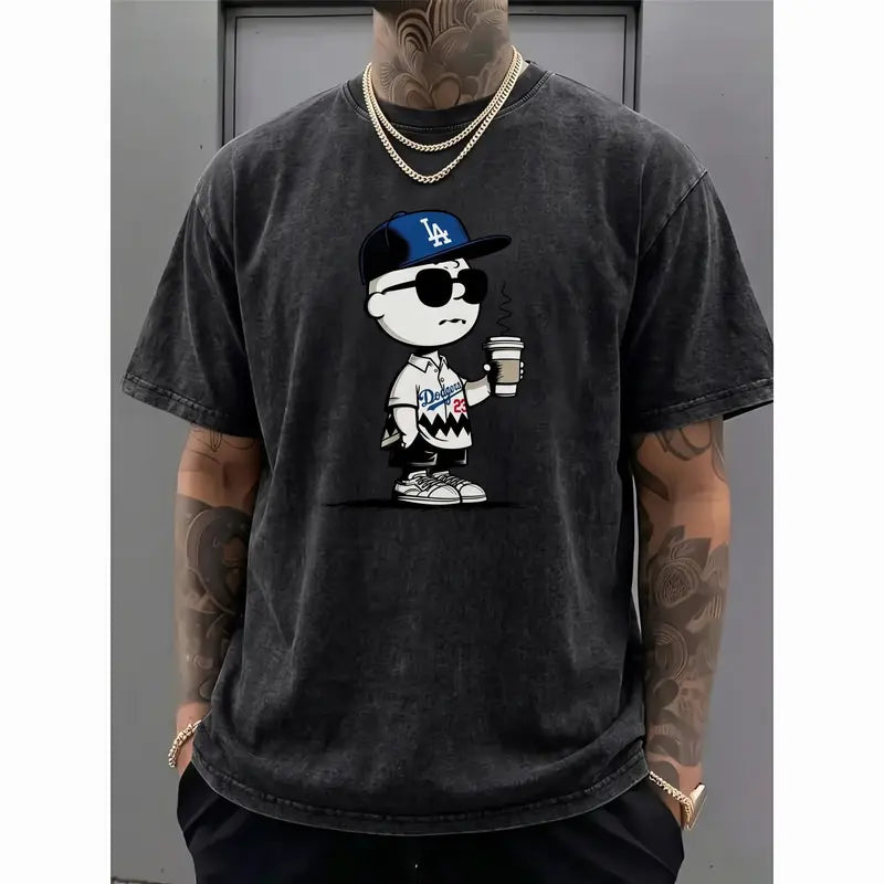 100% Cotton High Five Baseball T-Shirt |     180G Pure Cotton Casual Sport Tee Trending Southernstyle Lakelife Man Fitness,Summervibes,Muppet