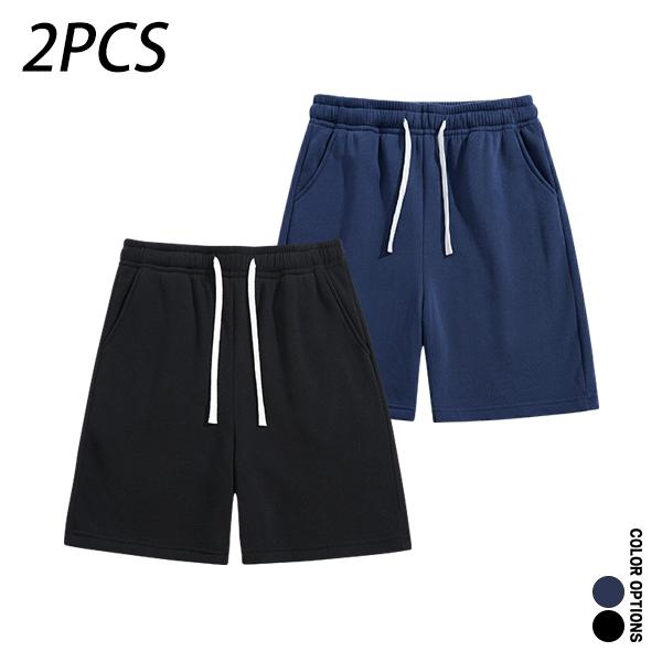 Pack of 4 men’s casual shorts featuring a drawstring waist; skin-friendly, breathable, and versatile. Summer loose fit for everyday wear, leisure, sports, and fitness.summervibes