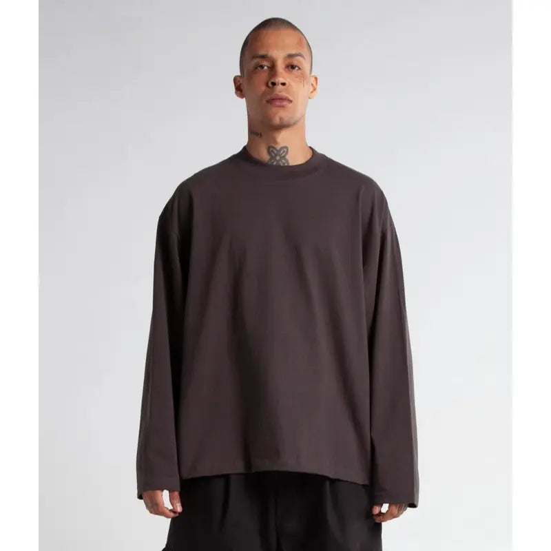Oversized Long Sleeve Streetwear Round Neck