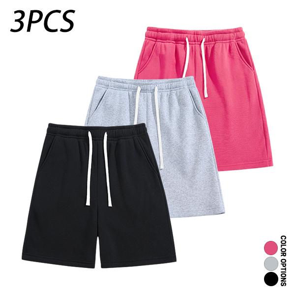 Pack of 4 men’s casual shorts featuring a drawstring waist; skin-friendly, breathable, and versatile. Summer loose fit for everyday wear, leisure, sports, and fitness.summervibes