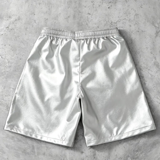 Men's Drawstring Waist Shorts, Solid Color, Casual Fitted Above Knee, Streetwear Fashion, Perfect Gift for Husband or Boyfriend