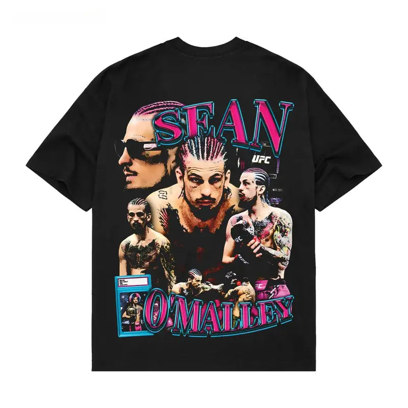[street wear]"SUGA" SEAN O'MALLEY TEE, Sugar Sean Vintage UFC, MMA Graphic Tee, UFC MMA Shirt, Gym Wear, Gift for Fighters, Sports Apparel fathers day gift ideas,fashion