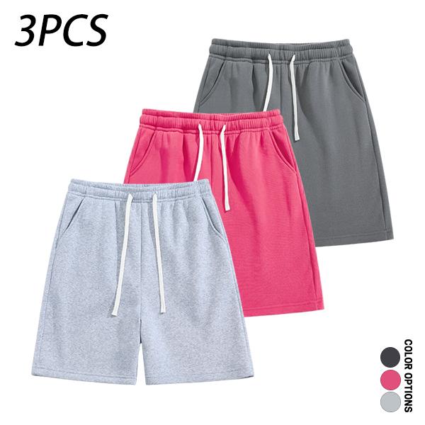 Pack of 4 men’s casual shorts featuring a drawstring waist; skin-friendly, breathable, and versatile. Summer loose fit for everyday wear, leisure, sports, and fitness.summervibes