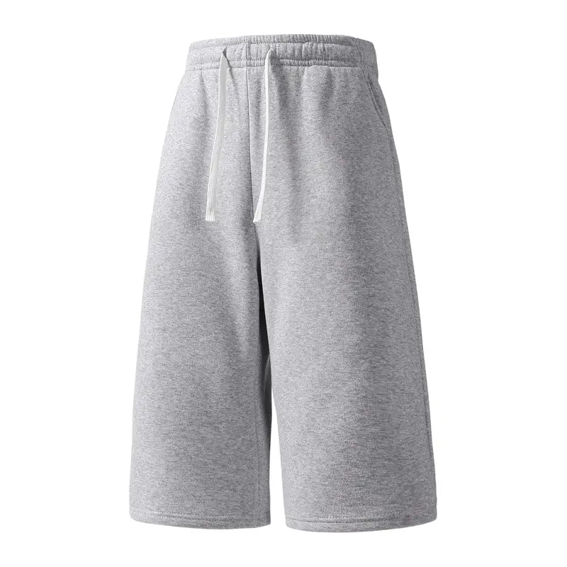 4PCS Men’s 7-Inch Casual Sweat Shorts + Free Socks, Loose Drawstring Workout Shorts, Multicolor,summervibes