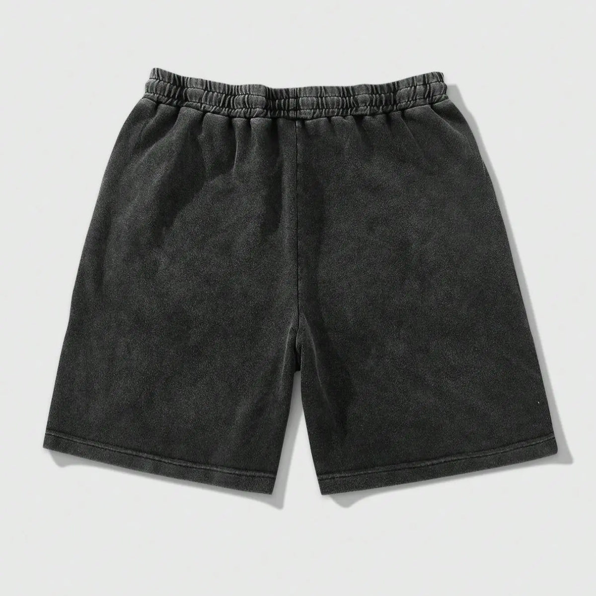Ezwear Baggy Shorts with Drawstring Waist and Patch Design, Comfortable and Trendy, Perfect Summer Casual Essential, Loose-Fitting Style, Elastic Waist Drawstring Lounge Shorts