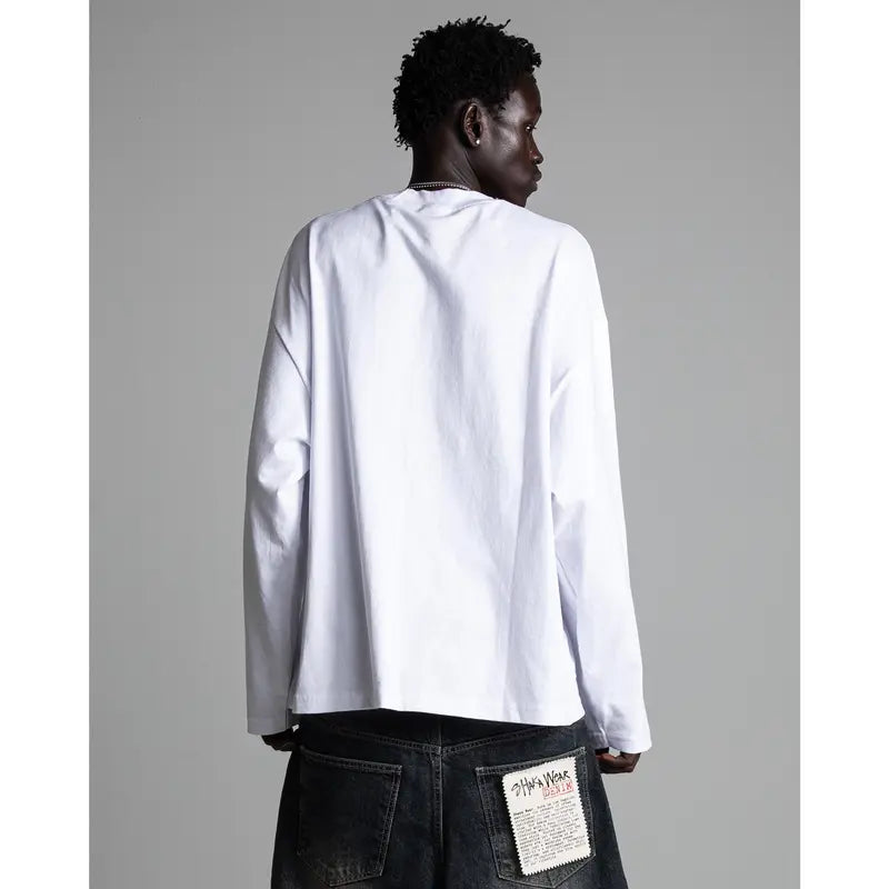 Oversized Long Sleeve Streetwear Round Neck