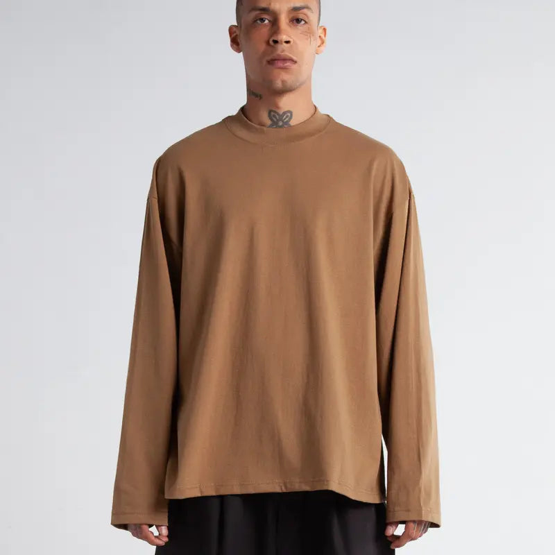 Oversized Long Sleeve Streetwear Round Neck